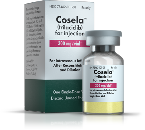 COSELA vial and packaging
