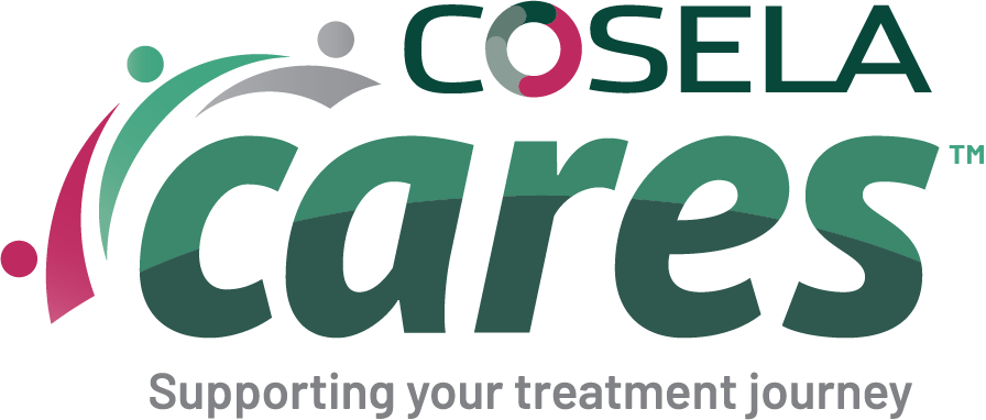 COSELA Cares Patient Support Program logo